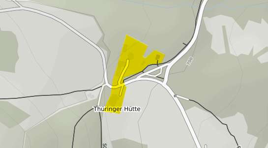 Immobilienpreisekarte Thueringer Huette Berggasthof